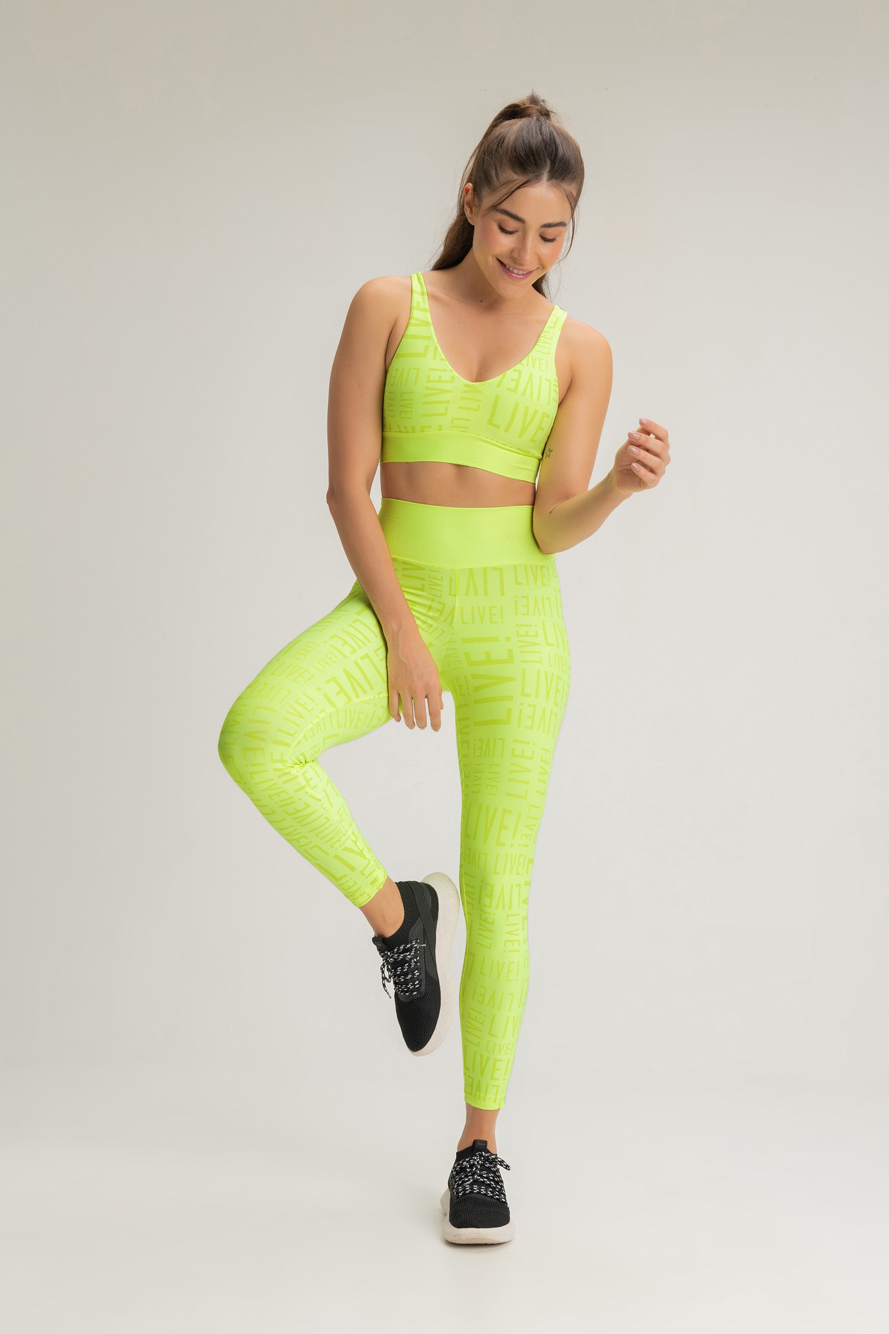 Live! Sense® Pro Leggings - High Waist Yoga Pants for Women, Breathable Workout Leggings with Pockets - Perfect for Yoga, Gym, Running & Everyday Wear