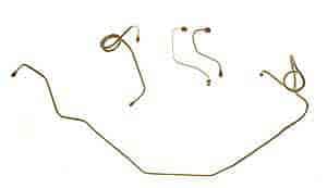 Right Stuff FKT7102S Front Brake Line Kit - High Performance Brake Hose Set for Chevy, Ford, Dodge - Perfect for Street Racing, Off-Roading & Daily Driving