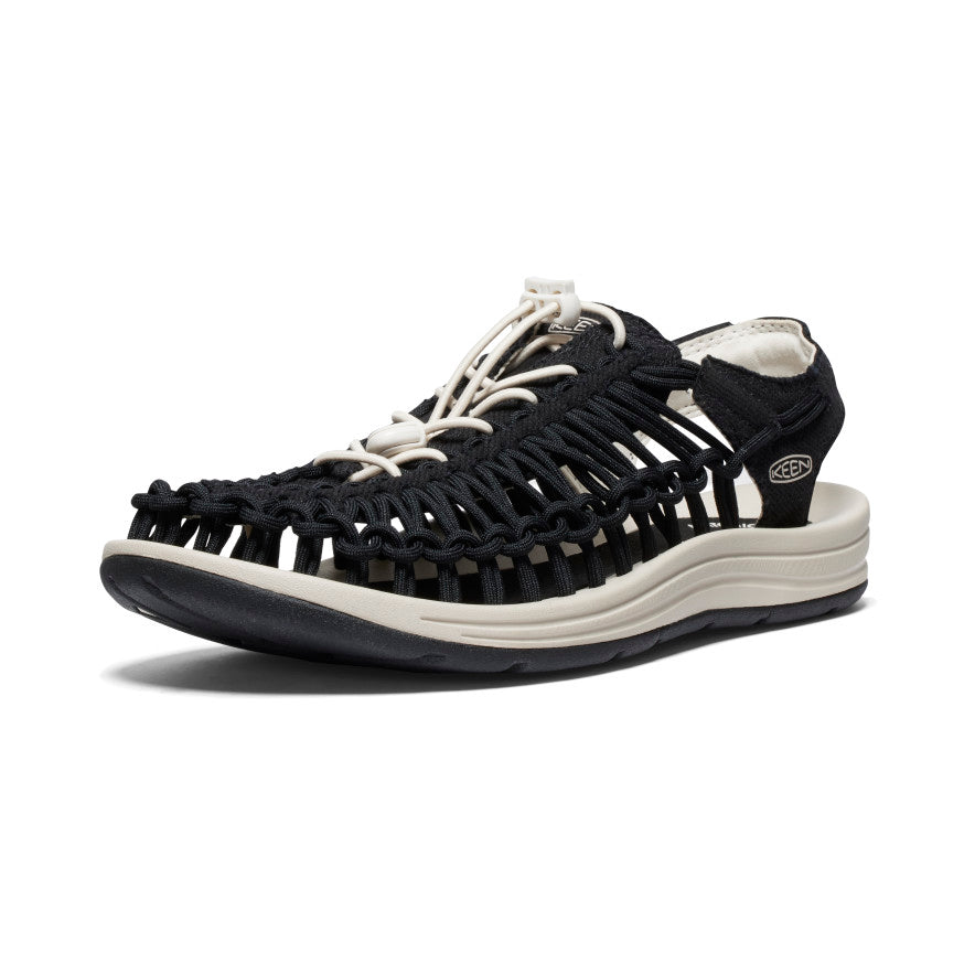 UNEEK Men's Canvas Shoes - Black/Birch | Comfortable & Stylish Sneakers for Casual Wear, Walking & Outdoor Activities