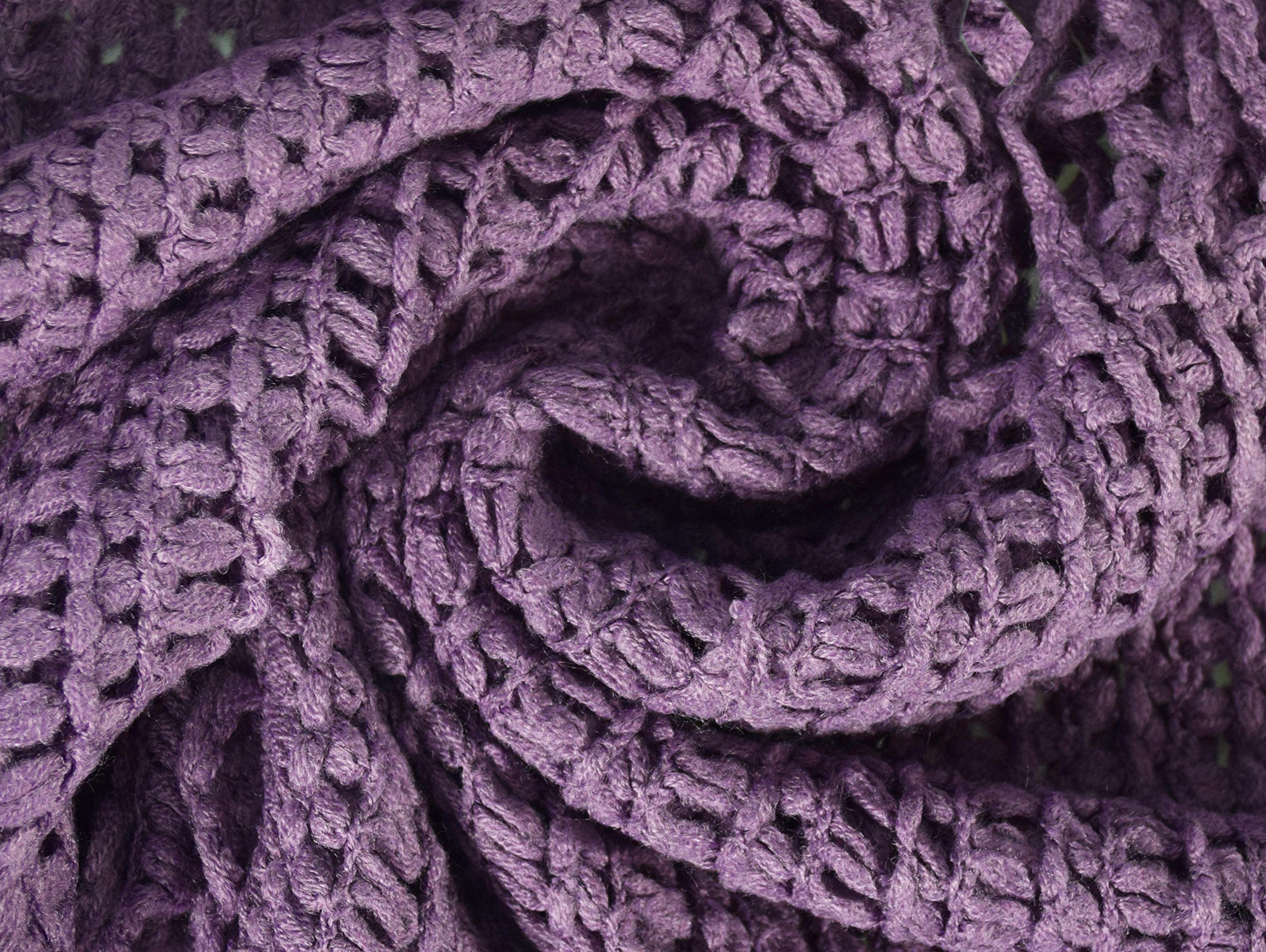 Women's Stylish Cozy Winter Knitted Infinity Scarf - Square Pattern Loop Scarf for Women - Perfect for Cold Weather, Outdoor Activities & Fashion Accessories