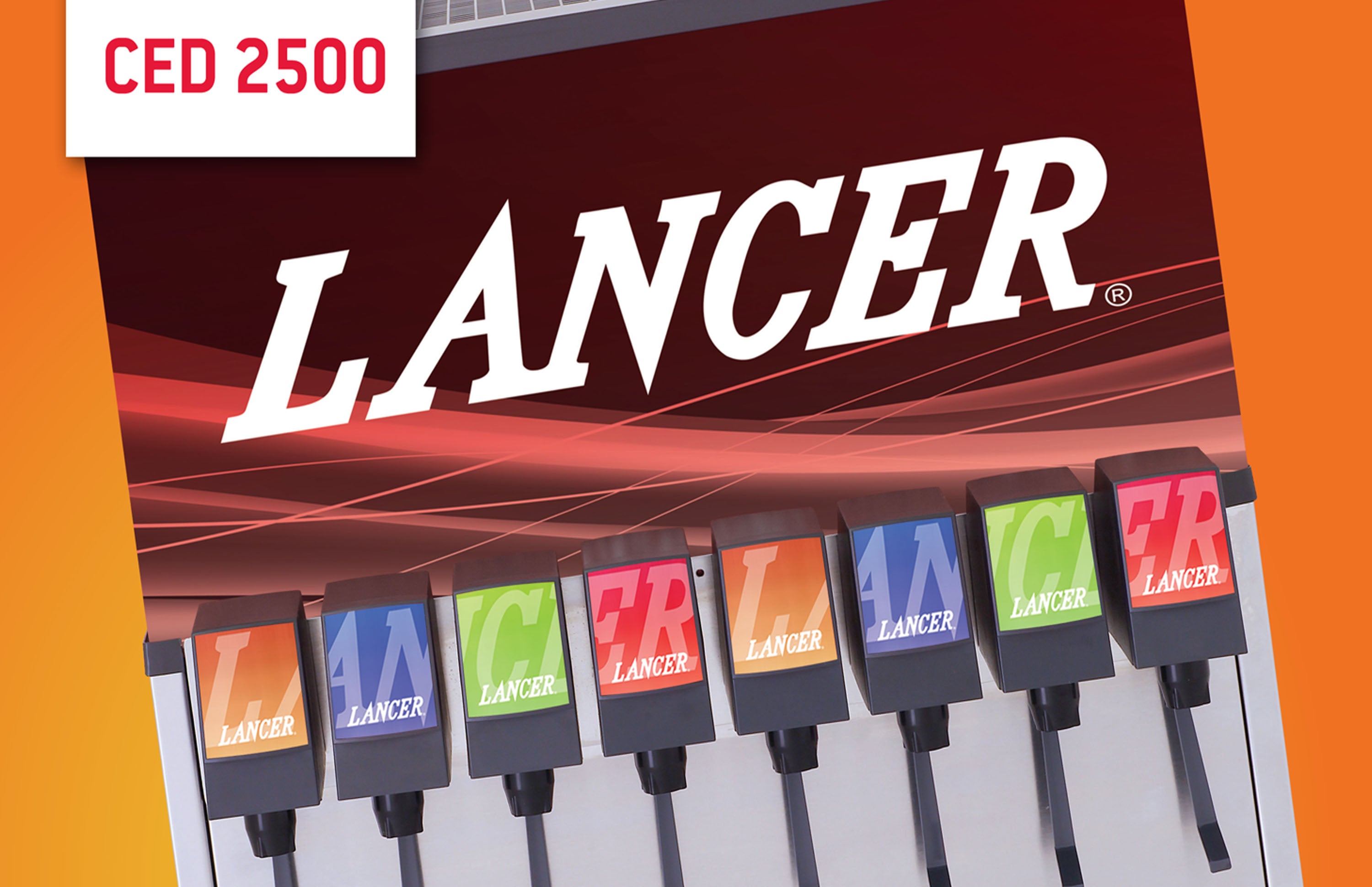 Lancer Counter Electric High Performance 8-Valve Model 2500 Beverage Dispenser - Fast Free Shipping for Restaurants, Bars & Catering Events