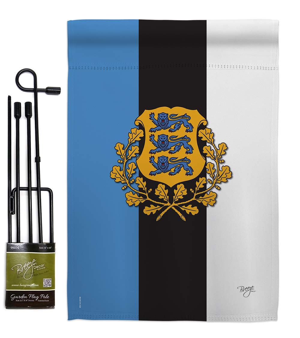 Estonia National Flag 13x18.5