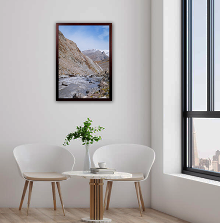 27 x 39 Inch Wooden Poster Frame with Hanging Hardware - Premium Quality Wall Art Display for Home, Office, or Gallery Decor