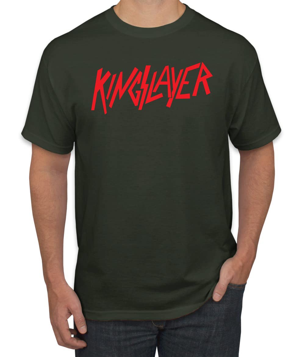 Wild Bobby Kingslayer | Game of Thrones Jamie Lannister Pop Culture Men's Graphic T-Shirt - Perfect for Cosplay, GOT Fan Events & Casual Wear