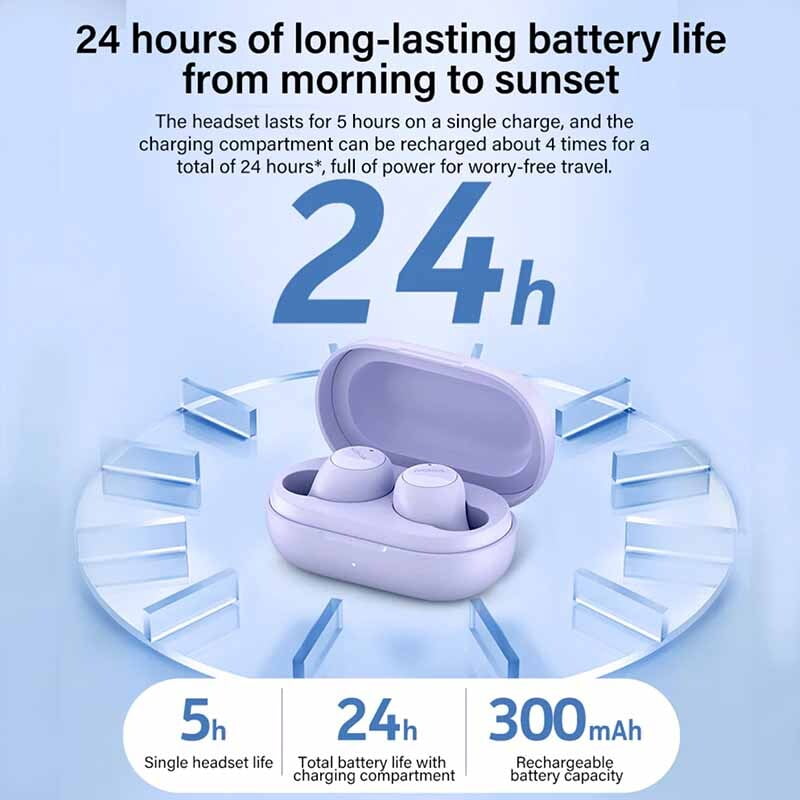 Nokia E3100 Plus Wireless Bluetooth Earphones - Noise Cancelling, 30H Playtime, IPX4 Waterproof - Perfect for Gym, Running & Travel