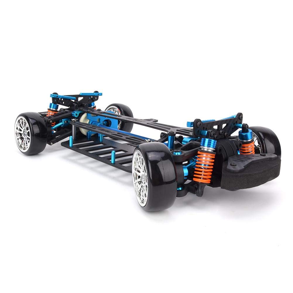 Carbon Fiber Wheelbase Frame & Chassis Bumper for TT01/TT01E 1/10 RC Car Model - Lightweight & Durable Upgrade Part for Racing & Off-Road Drifting