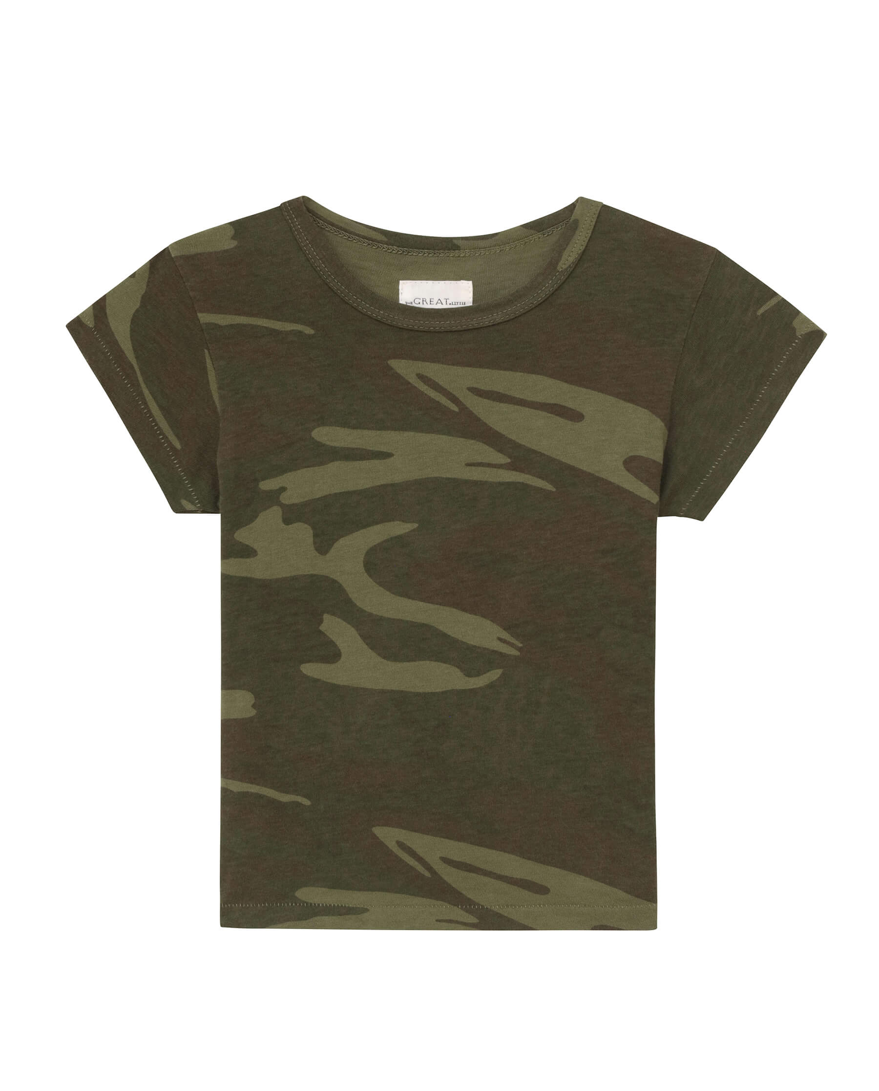 The Little Boxy Crew - Novelty Deep Woods Camo T-Shirt for Men | Hunting & Outdoor Adventure Apparel
