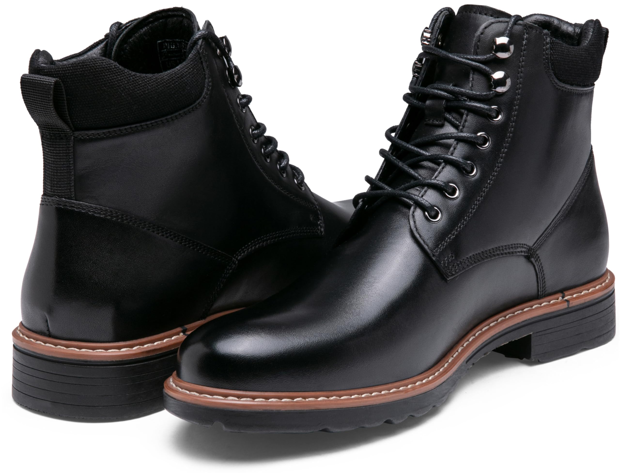 Premium Men's Leather Dress Boots - Formal Chukka Boots for Business & Office Wear | Comfortable & Stylish Men's Boots for Work, Weddings & Professional Occasions