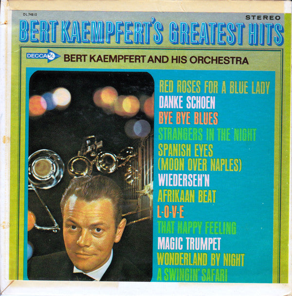 Bert Kaempfert's Greatest Hits - 7 Track Compilation Jukebox Edition (VG) - Perfect for Vintage Music Collectors & 60s Lounge Ambiance