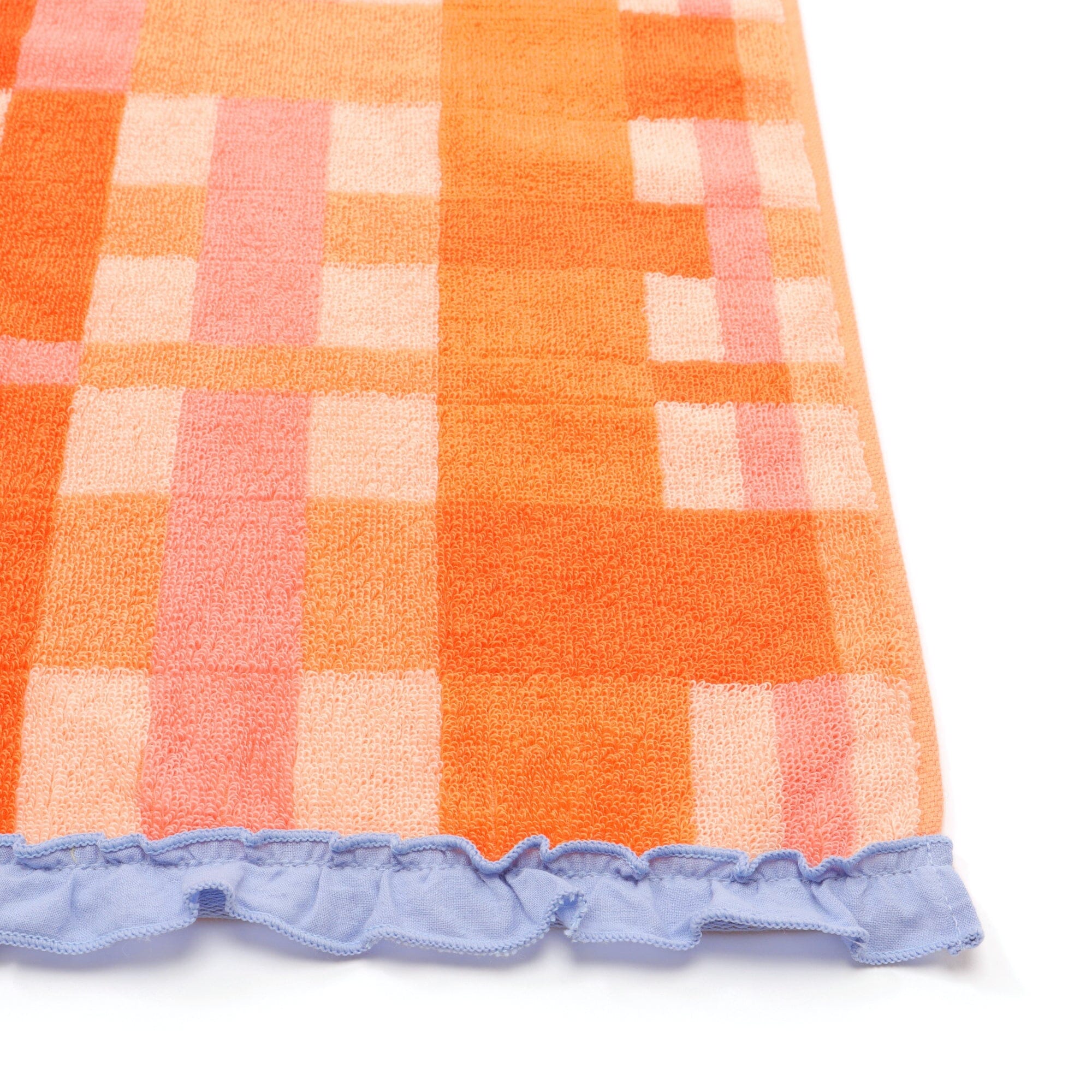Antibacterial & Deodorizing Face Towel - Soft Orange Microfiber for Gym, Travel & Daily Skincare - Reusable & Hypoallergenic