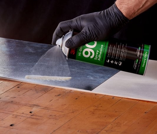 3M Hi-Strength Spray Adhesive 90 - 12 Pack | Heavy Duty Multipurpose Glue for Crafts, Wood, Fabric & DIY Projects | Perfect for Home Repairs, Scrapbooking & Automotive Applications