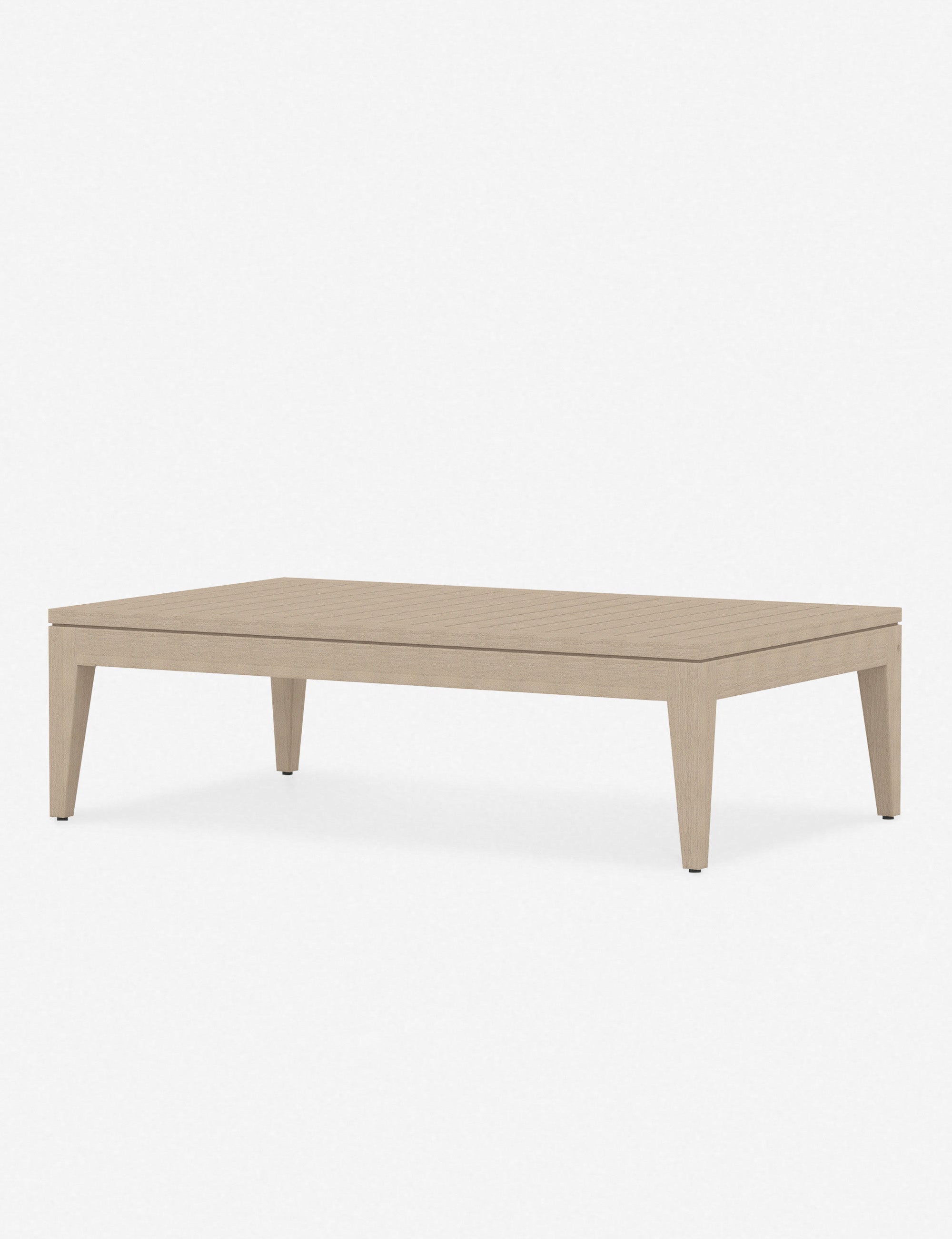 Cadenza Modern Indoor Outdoor Coffee Table - Weather-Resistant Patio Furniture for Living Room, Garden & Poolside Use