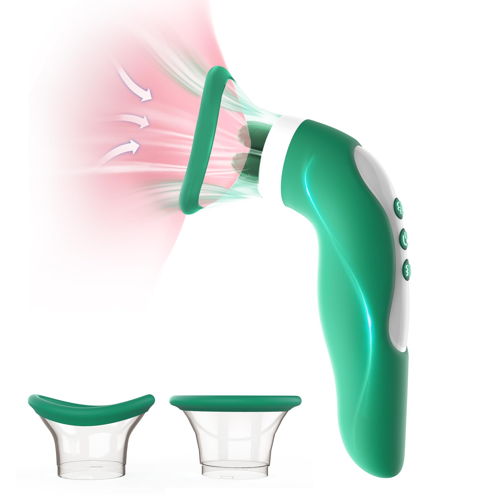 Clitoral Sucking Vibrator for Women - 10 Tongue Licking & 2 Suction Modes, Rose Pink Nipple Stimulator - Soft Silicone Adult Sex Toy for Couples Play, Solo Pleasure & Sensual Massage - Perfect for Foreplay, Spicing Up Relationships & Intimate Moments