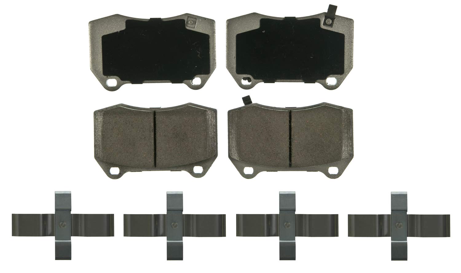 Wagner ThermoQuiet QC960 Ceramic Disc Brake Pads Set - Front & Rear Brake Pads for Smooth, Quiet Stopping - Perfect for Daily Commuting, City Driving & Highway Use