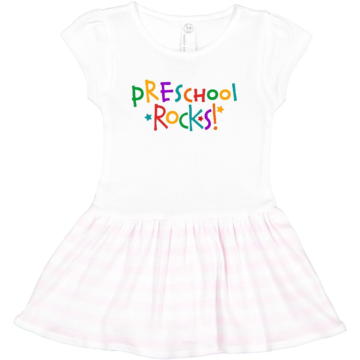 Preschool Rocks Toddler Dress - Cute Outfit for Daycare & Playtime