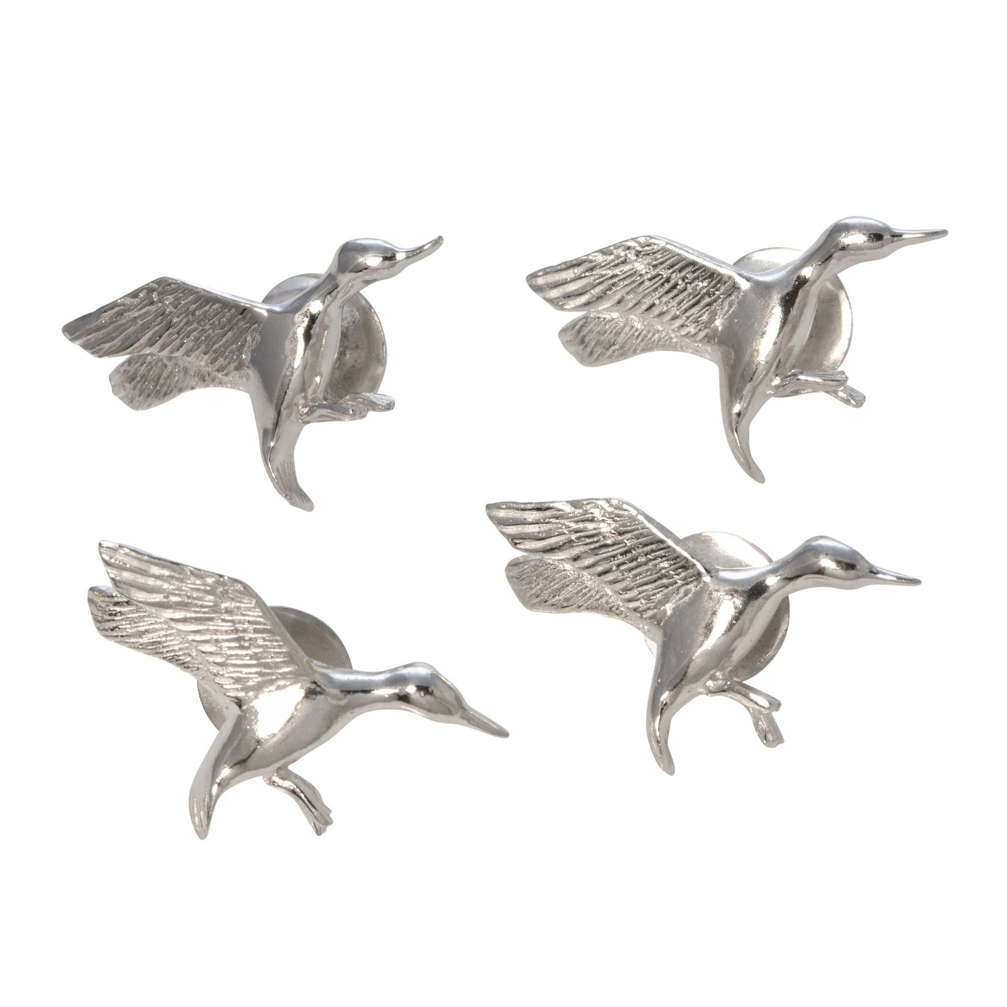 Sterling Silver Duck Dress Studs Earrings for Women - Elegant Animal Jewelry for Parties, Weddings & Daily Wear