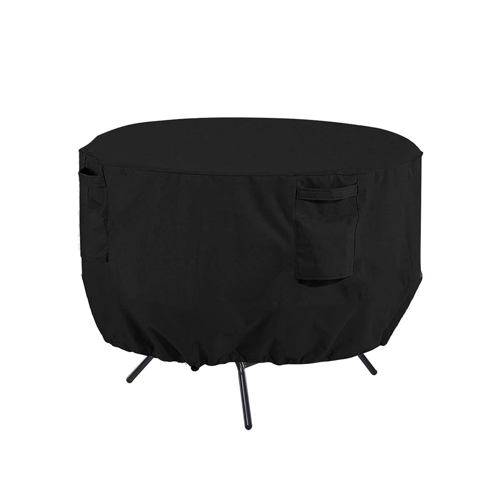 Heavy Duty 420D Waterproof Round Patio Table Cover - 50