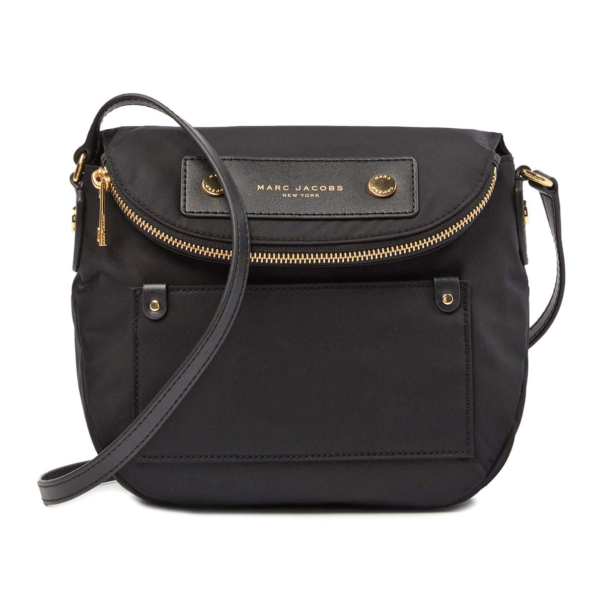 Marc Jacobs Preppy Nylon Mini Natasha Crossbody Bag for Women | Stylish Small Shoulder Purse | Perfect for Daily Use, Travel & Date Night