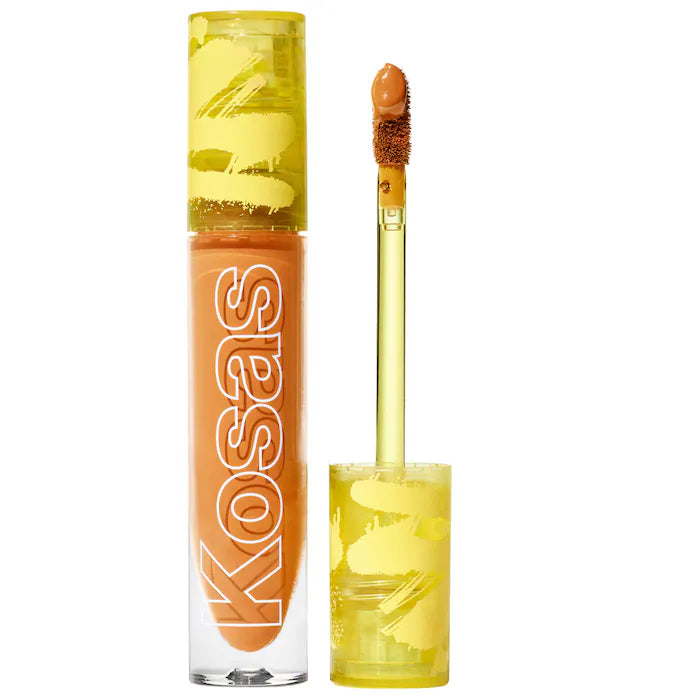 Kosas Corrector Revealer Super Creamy + Brightening Concealer with Caffeine & Hyaluronic Acid – Dark Circle Treatment for Under Eyes, Perfect for Daily Makeup & Skincare Routine