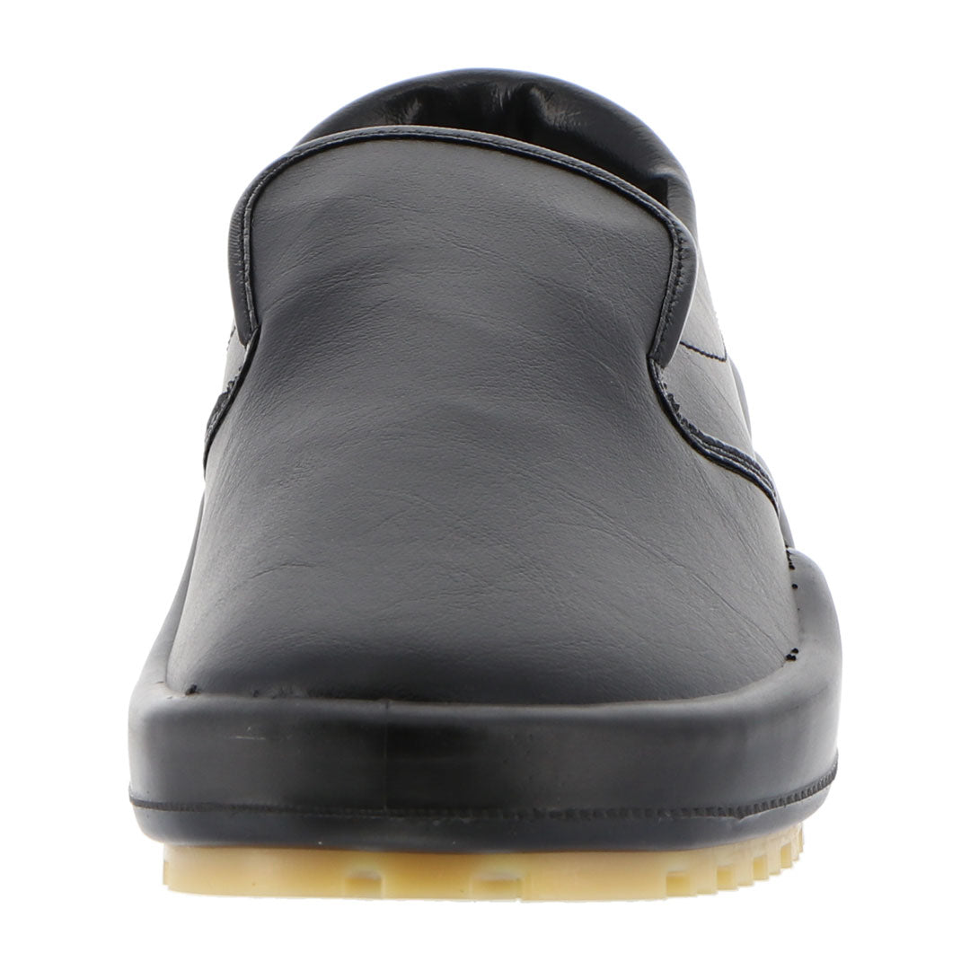 Chefmate Non-Slip Black Kitchen Shoes for Chefs & Restaurant Workers - Comfortable Anti-Skid Work Shoes for Cooking, Baking & Food Service