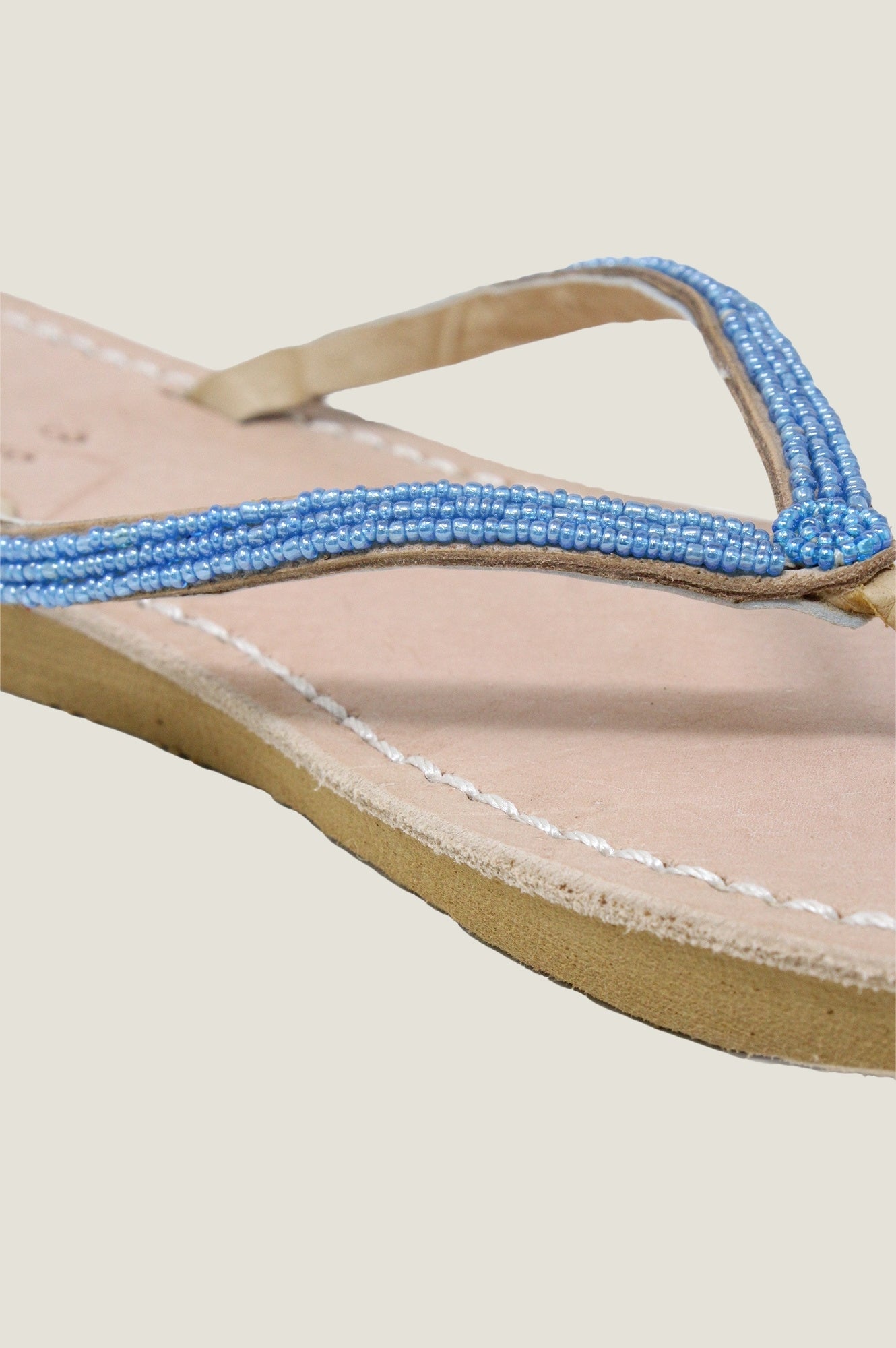 Classic Comfort Flip Flops for Men & Women - Light Blue Beach Sandals for Summer, Pool, and Outdoor Activities