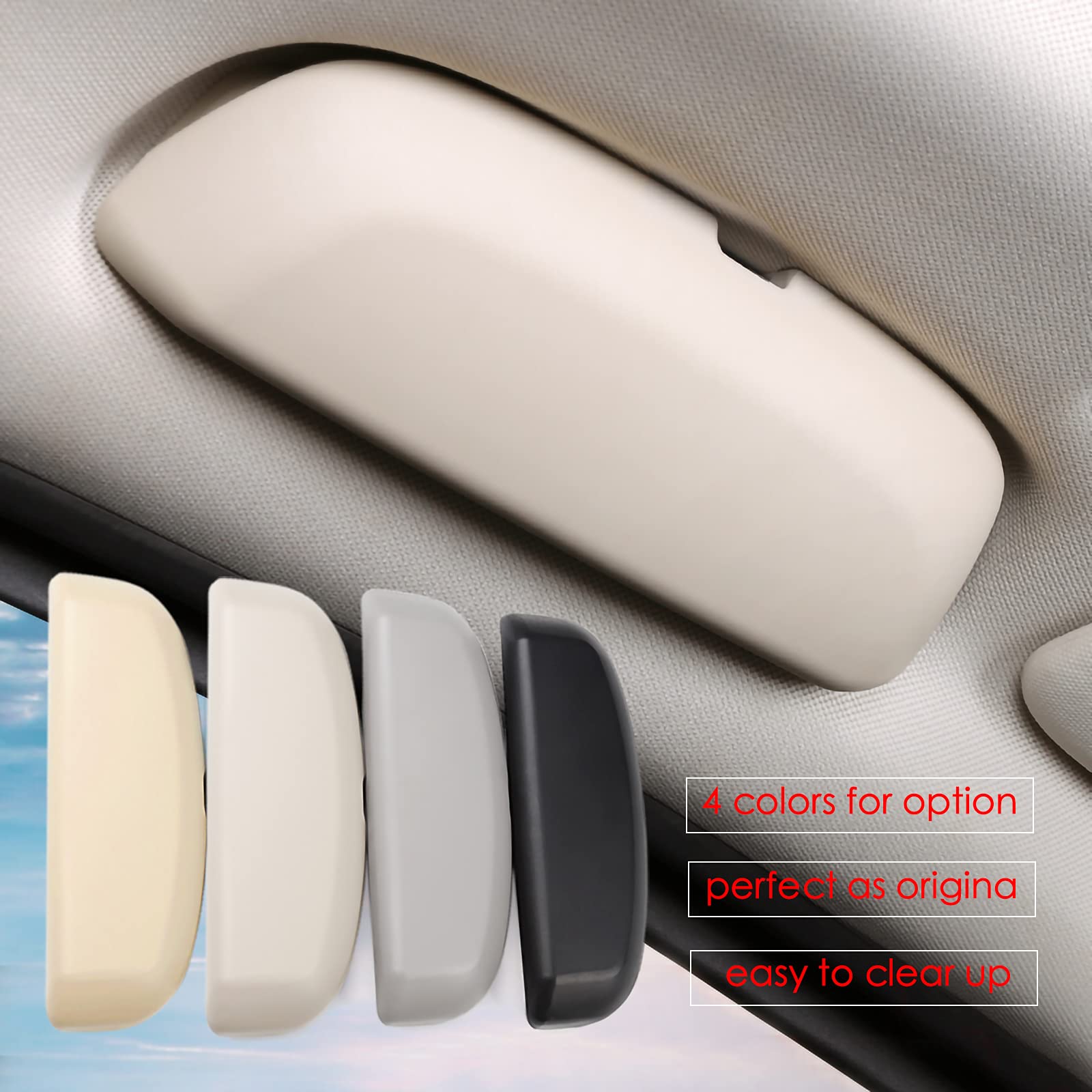 Premium Car Sunglasses Storage Box Holder Case for BMW F10 1 2 3 4 5 7 Series X1 X3 X4 X5 X6 F30 F15 F16 F34 G30 G01 G11 E70 E71 Accessories (Black) - Perfect for Road Trips & Daily Commute