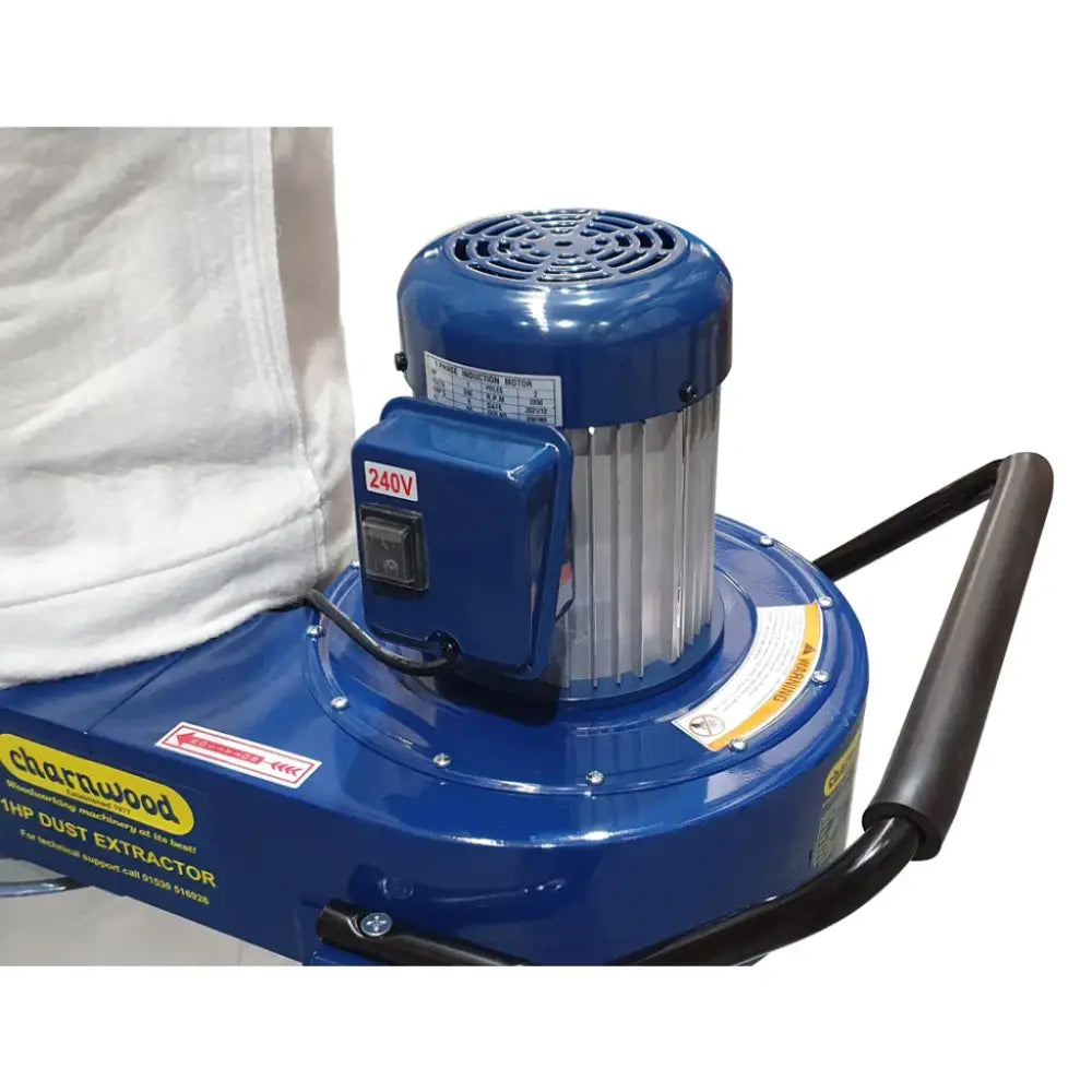 13Amp Dust Extractor for Cardboard Shredder Machine - Efficient Dust Collection System for Workshop & Recycling Facilities