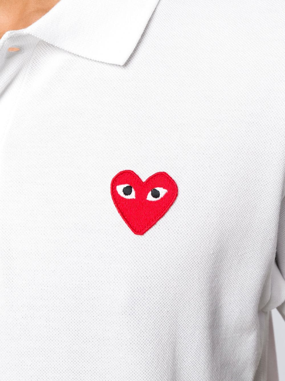 Comme des Garcons White T-Shirts & Polos for Men - Casual & Streetwear Fashion - Perfect for Everyday Wear, Outings, and Urban Style