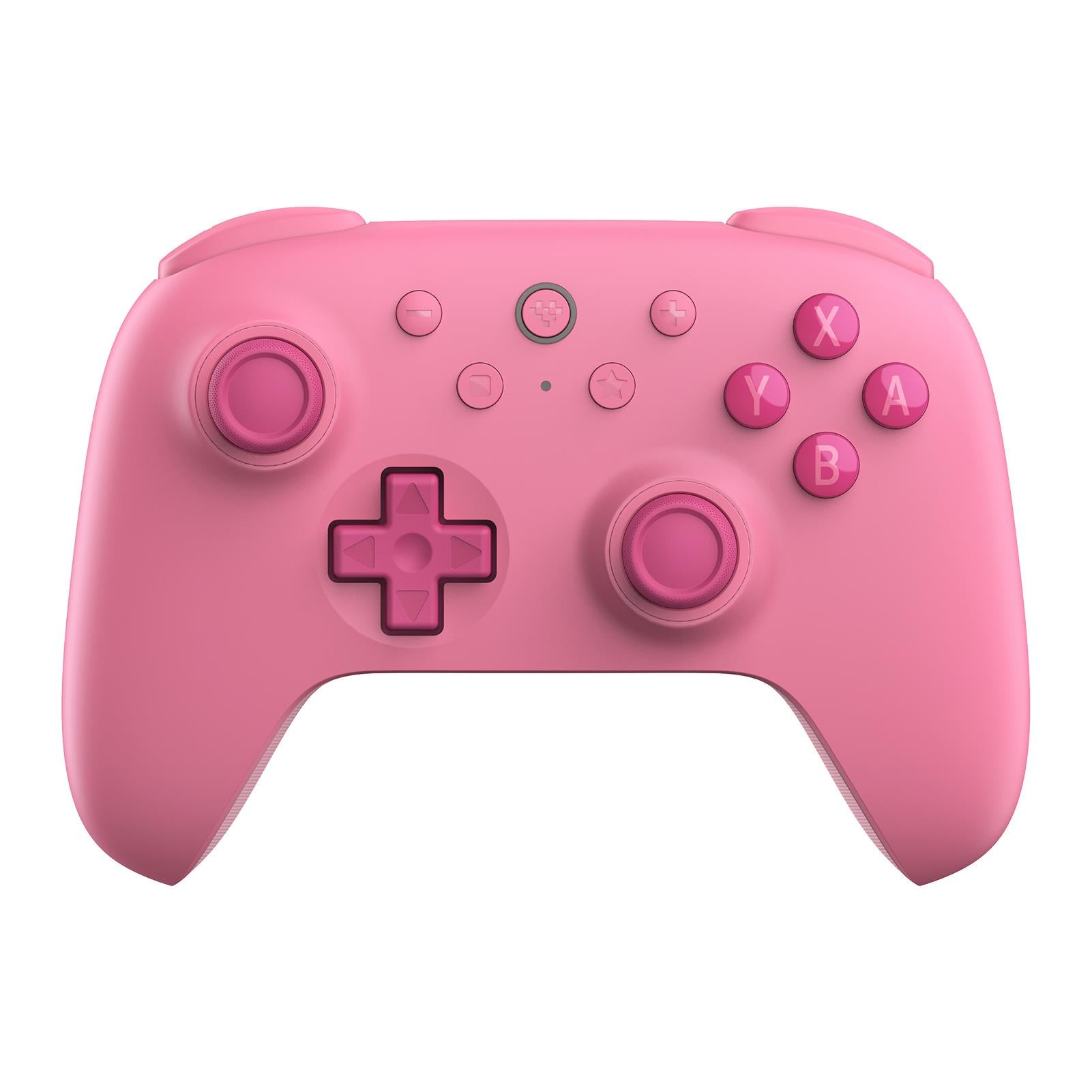 8BitDo Ultimate 2C Wireless Bluetooth Controller for Nintendo Switch/PC/Android/iOS - Ergonomic Gamepad with Dual Vibration, Motion Controls & Customizable Buttons (Pink) - Perfect for Gaming, Streaming & Mobile Play
