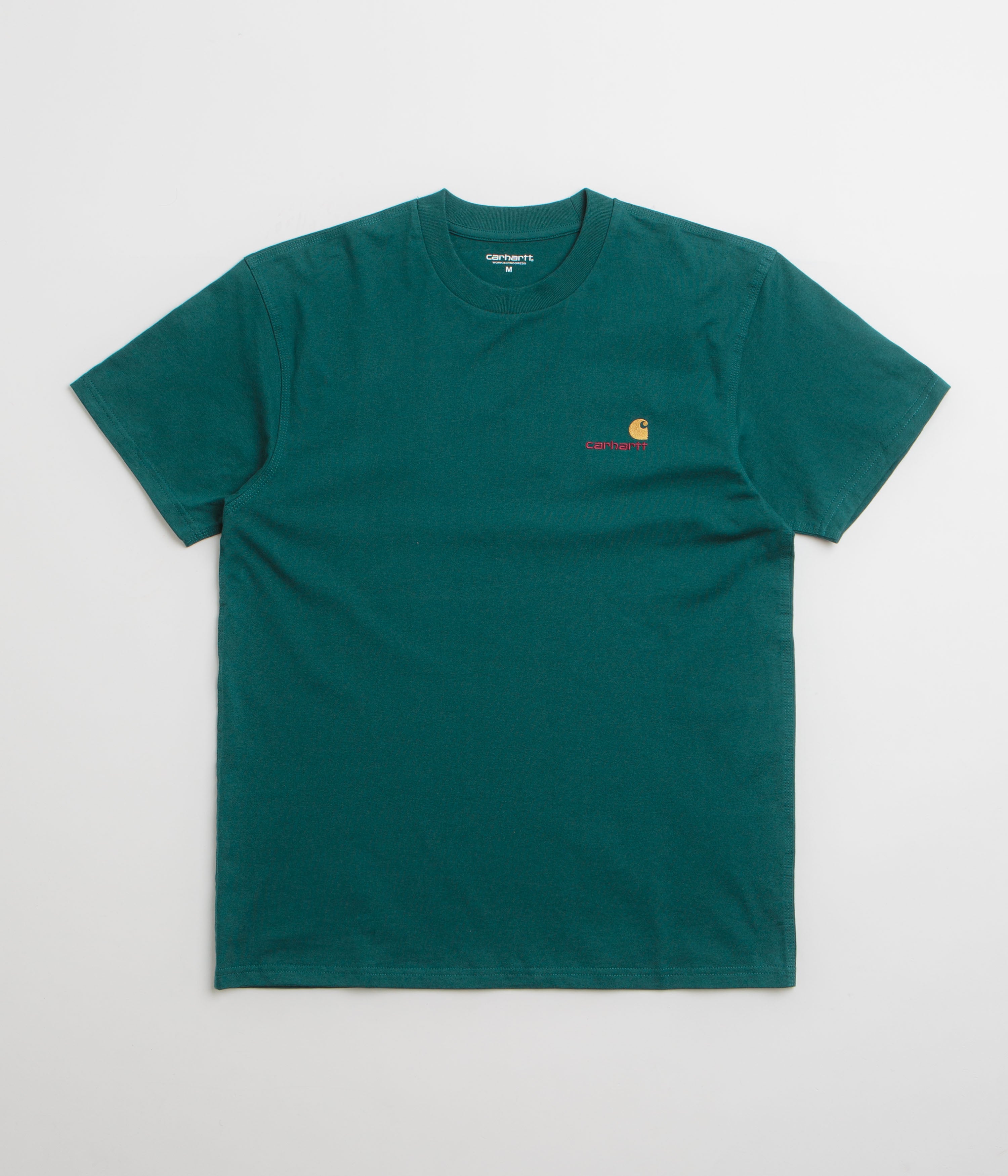 Carhartt American Script T-Shirt for Men & Women - Comfortable Cotton Tee with Vintage Style - Perfect for Casual Wear, Work, and Outdoor Activities