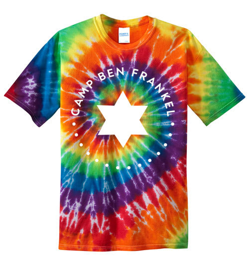 Ben Frankel Port and Company Tie Dye T-Shirt for Men & Women | Soft Cotton Vintage Style Graphic Tee | Perfect for Casual Wear, Beach Outfits, and Summer Festivals