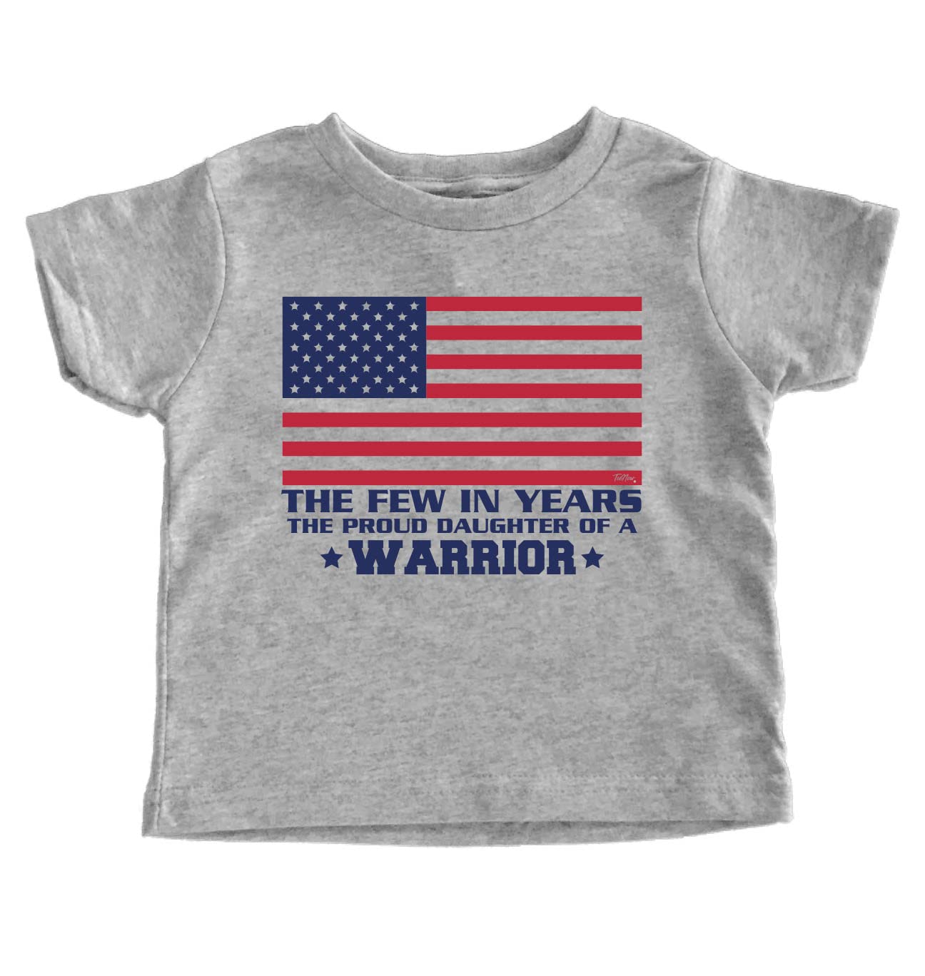 TeeNow Military Inspired Kids & Toddler T-Shirt for Boys & Girls - Premium Quality Cotton Tee - Patriotic Children's Apparel for Everyday Wear & Special Occasions
