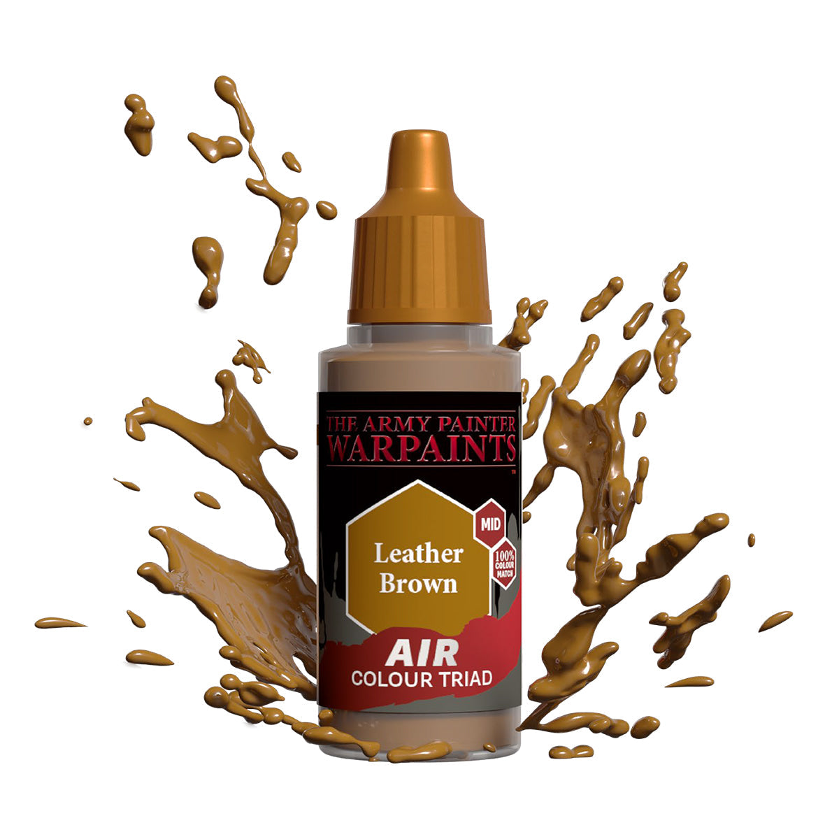 Warpaints Air Leather Brown - Premium Matte Finish for Cosplay, Halloween & Special Effects Makeup - Perfect for Costume Parties & Theatrical Performances