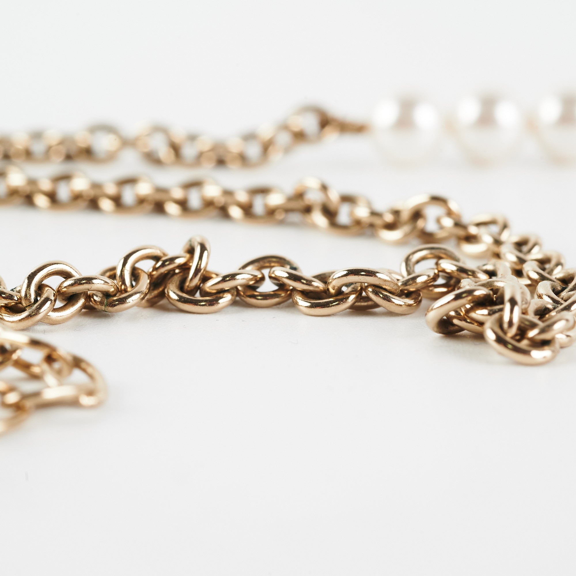 Chanel CC Pearl Necklace - Elegant Fashion Jewelry for Women | Perfect for Parties, Weddings & Special Occasions