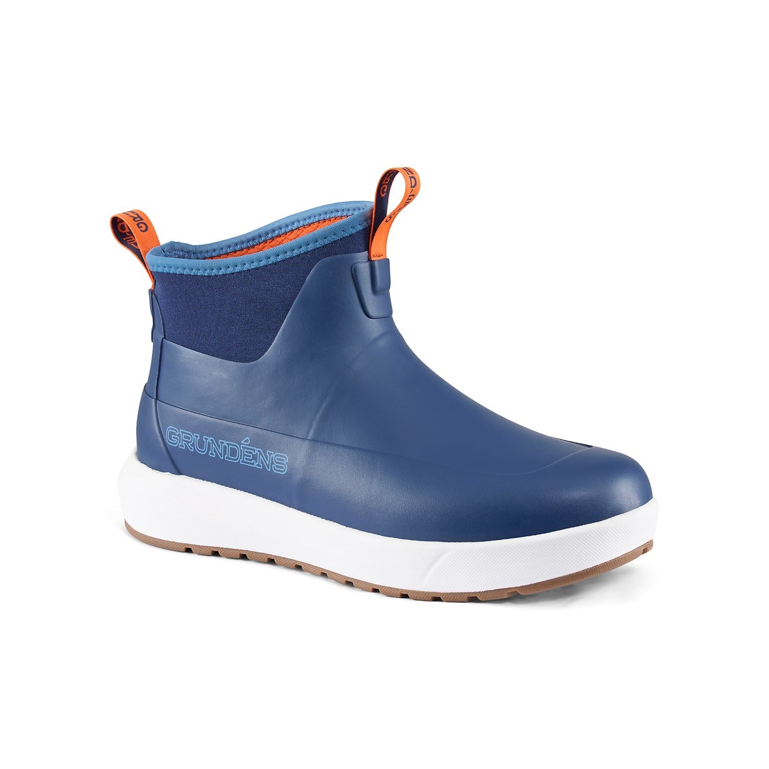 **Grundens Deck Runner Ankle Boots - Waterproof Non-Slip Fishing & Work Boots for Men & Women - Ideal for Boating, Hiking, and Outdoor Adventures**