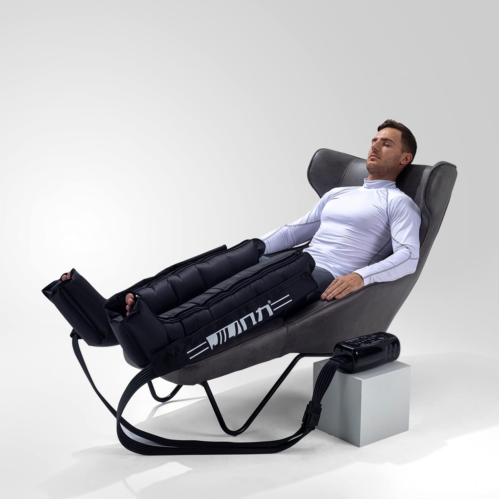 JILITEC Leg Recovery System - Compression Boots for Athletes | Sequential Compression Device & Dynamic Massage for Muscle Recovery | Perfect for Post-Workout, Injury Rehabilitation & Sports Performance