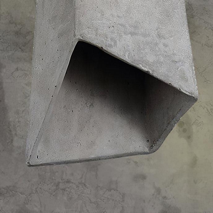Georgia Cement Pendant Light - Industrial Modern Ceiling Fixture for Kitchen Island, Dining Room & Bedroom Lighting