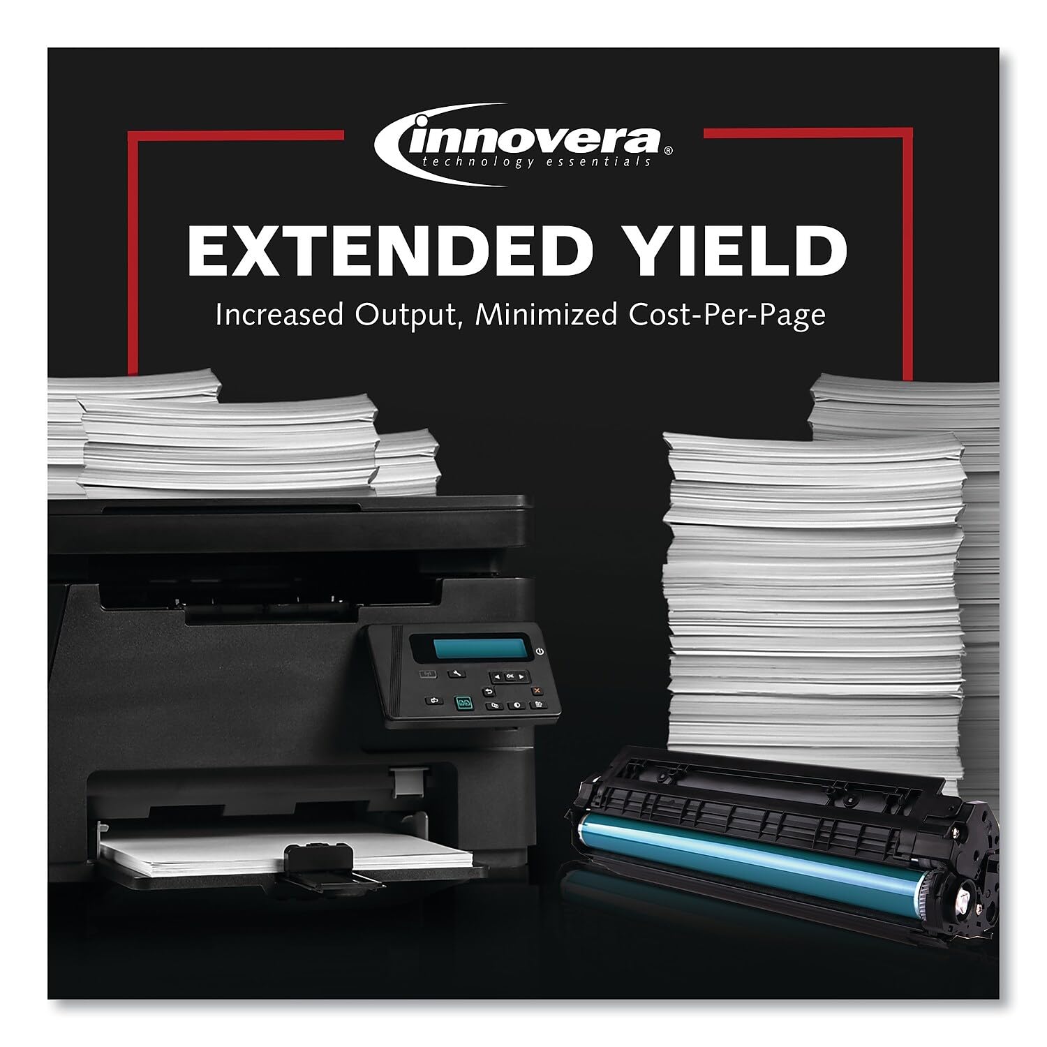 Innovera IVRE260X Remanufactured CE260X 649X Compatible Laser Toner Cartridge - High Yield Replacement for Brother HL-2270DW HL-2270DWXL HL-2280DW Printers - Perfect for Home Office & Small Business Printing Needs
