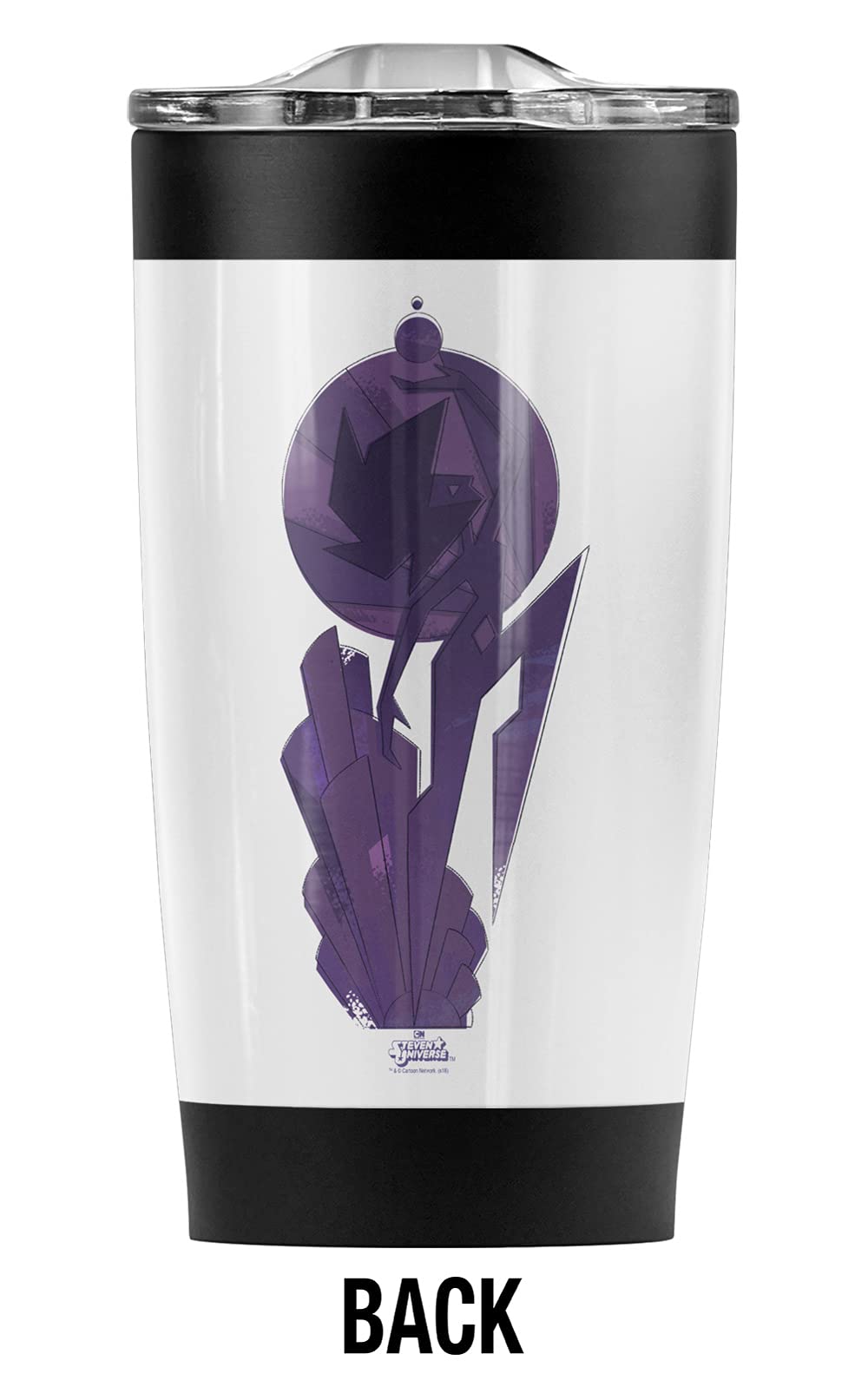 Steven Universe Pink Diamond Mural 20oz Stainless Steel Tumbler - Vacuum Insulated Travel Mug with Leakproof Sliding Lid | Double Wall Insulation for Hot & Cold Drinks | Perfect for Coffee, Tea, Iced Beverages at Home, Office or On-the-Go