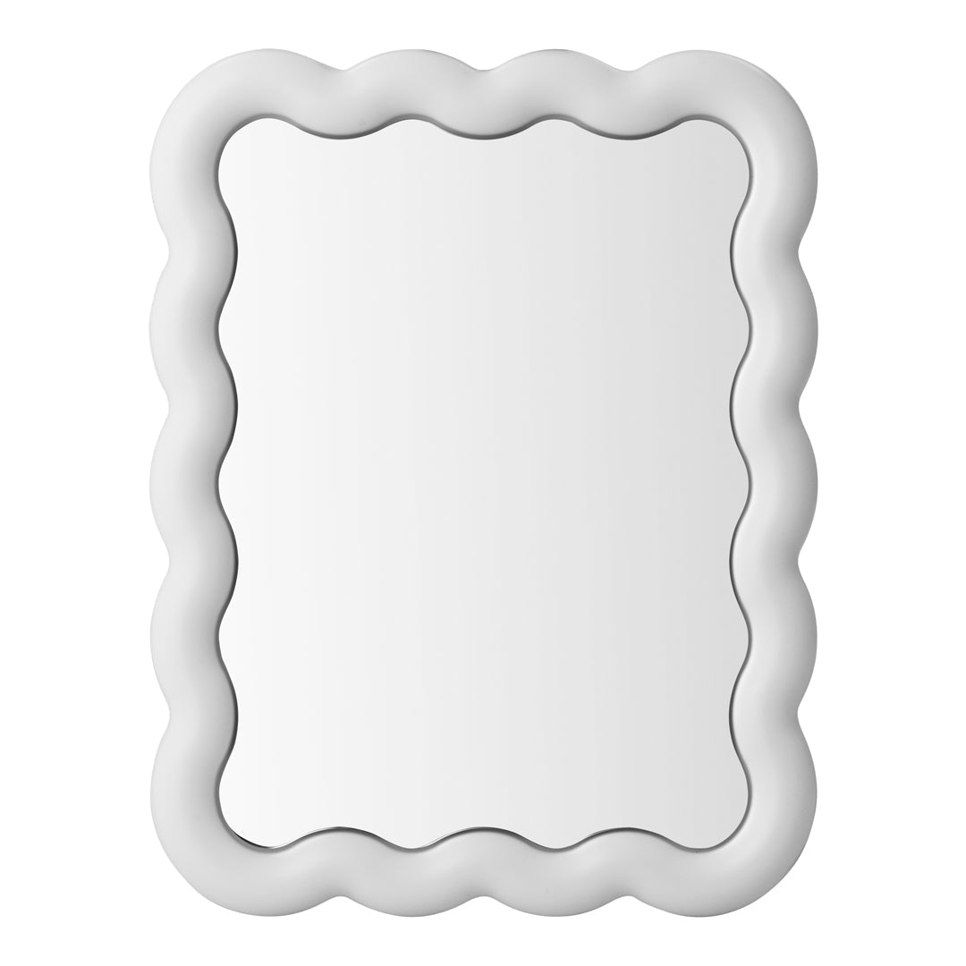 Simon Legal Illu Mirror by Normann Copenhagen - Modern Scandinavian Wall Mirror for Living Room, Bedroom & Entryway Decor