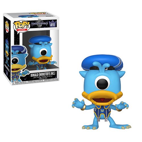 Funko Pop! Disney Kingdom Hearts Donald Duck as Monsters Inc. Sulley Collectible Vinyl Figure - Perfect for Disney Fans, Gamers & Collectors - Great for Display, Gifts & Home Decor