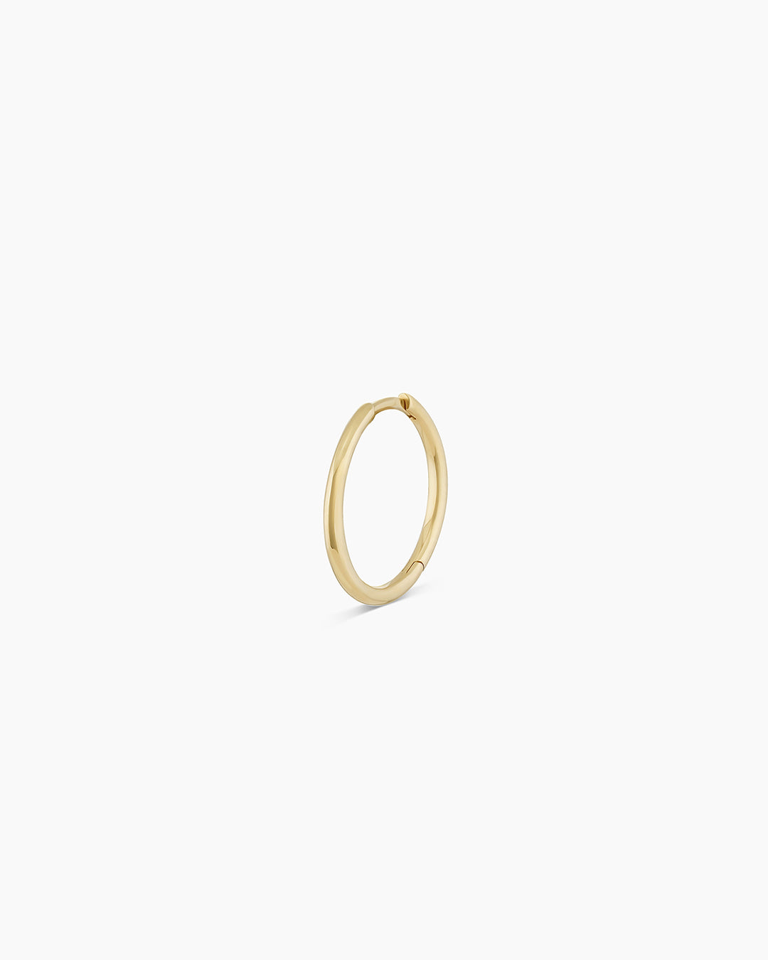 14K Gold Classic Single Huggie Earrings - Dainty Minimalist Hoops for Everyday Wear | Perfect for Work, Date Night & Casual Outfits