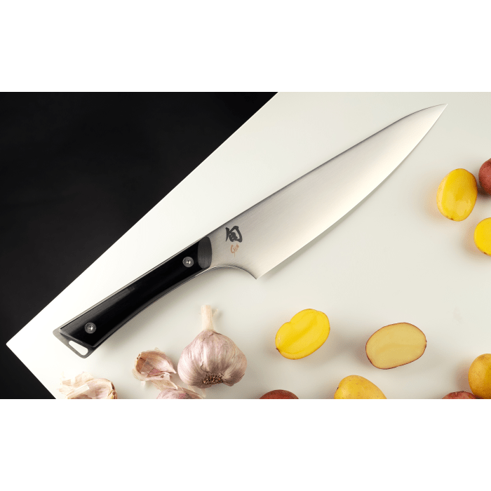 Shun Kazahana 8-Inch Chef Knife - Premium Japanese Kitchen Knife for Professional Chefs & Home Cooking - Perfect for Slicing, Dicing & Chopping Vegetables, Meat & Fish