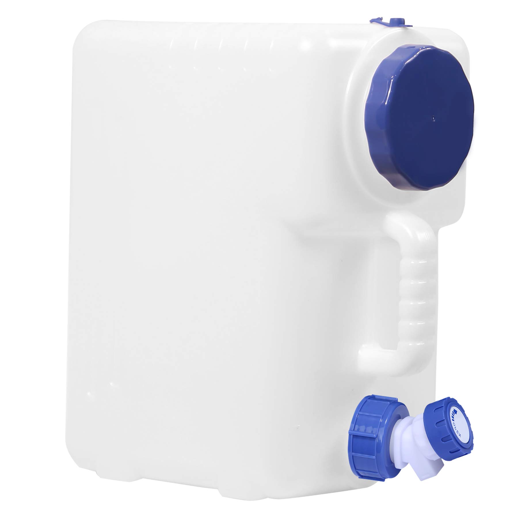 CAMPMAX 4 Gallon Portable Water Container with Spigot - 15L Leak-Proof Water Storage for Camping, Hiking, and Emergency Preparedness