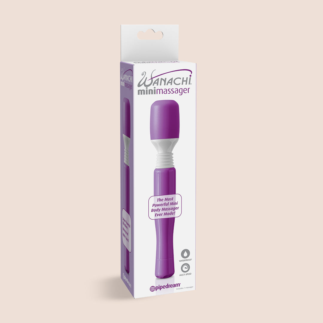 Wanachi Mini Massager - Portable Handheld Body Massager for Neck, Back & Shoulder Pain Relief - Perfect for Home, Office & Travel Use
