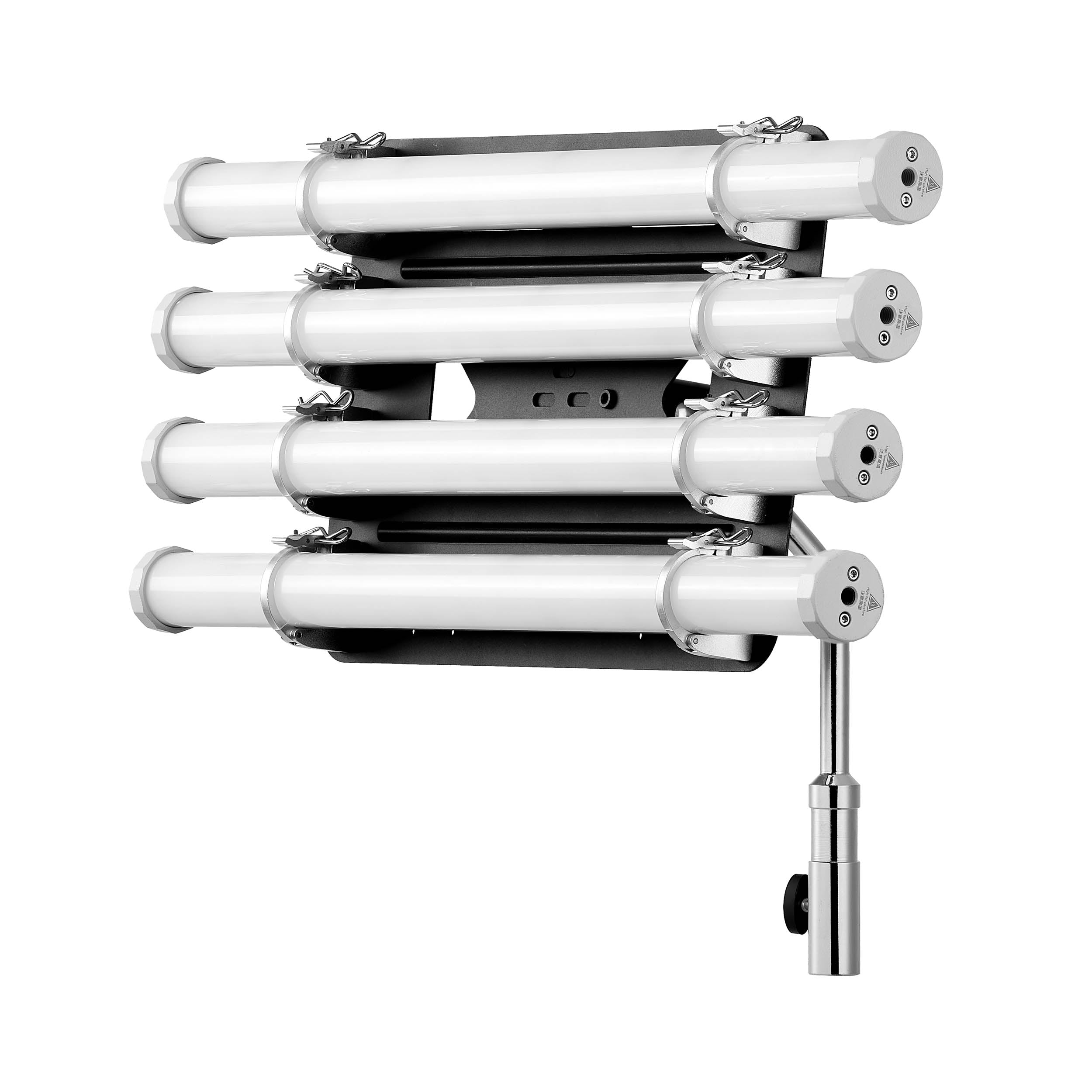 TP B4 Quad Light Bracket for KNOWLED TP Series Pixel Tube Lights - Professional DJ Stage Lighting Mount for Concerts, Clubs & Events