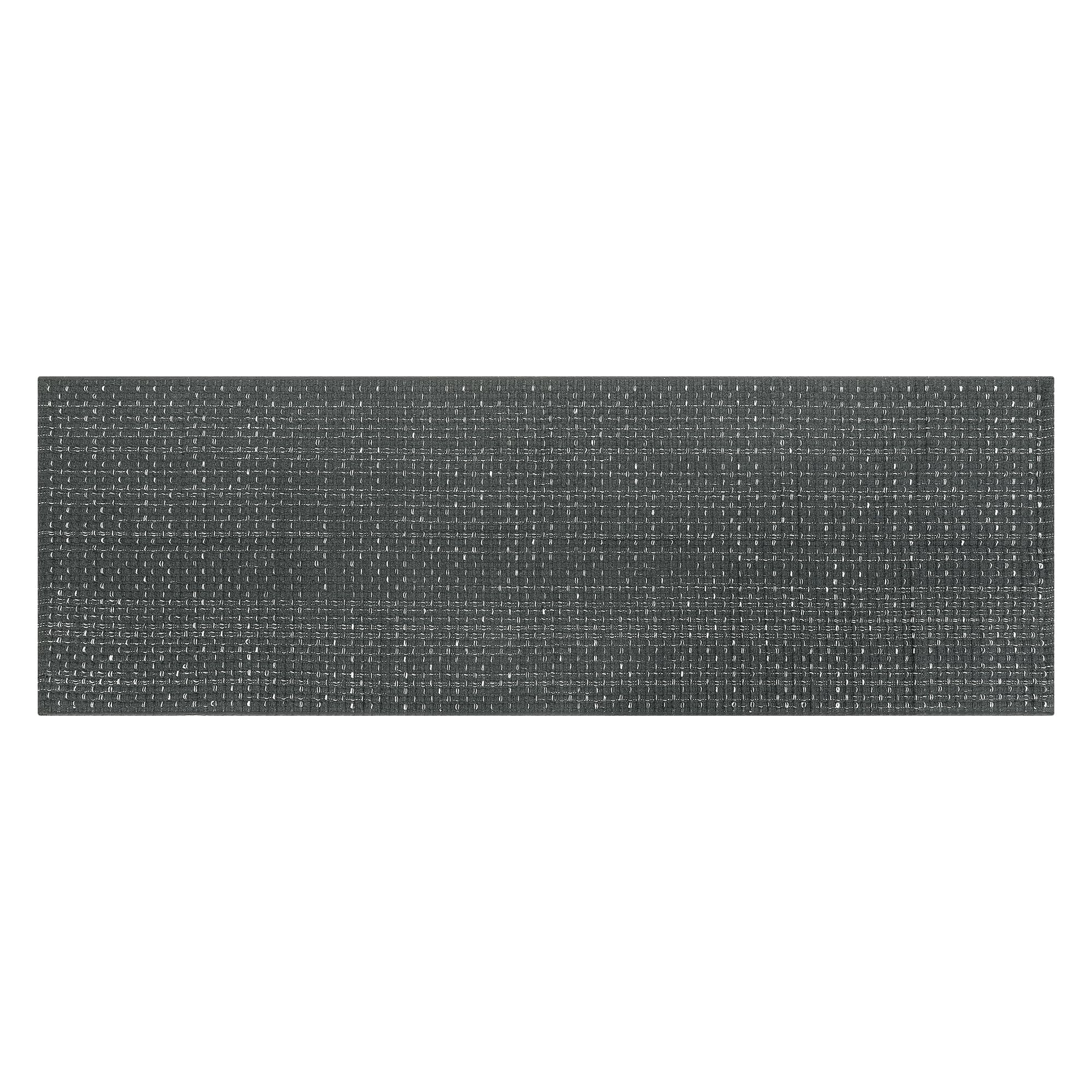 Seavish 2'x6' Cotton Woven Hallway Runner Rug - Grey Farmhouse Entryway Rug for Kitchen, Living Room, Bedroom, Laundry & Patio | Washable & Durable Indoor/Outdoor Rug for Home Decor