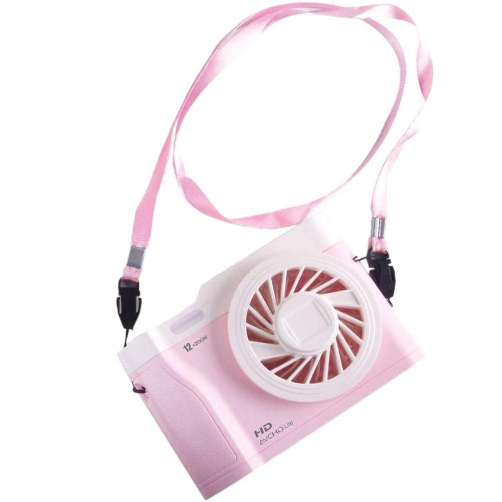 AMBAYZ Portable USB Desk Fan - 3 Speed Adjustable Mini Fan with Low Noise, USB Powered for Home, Office, Travel & Outdoor Use | Compact Cooling Solution for Computers, Workstations & Camping