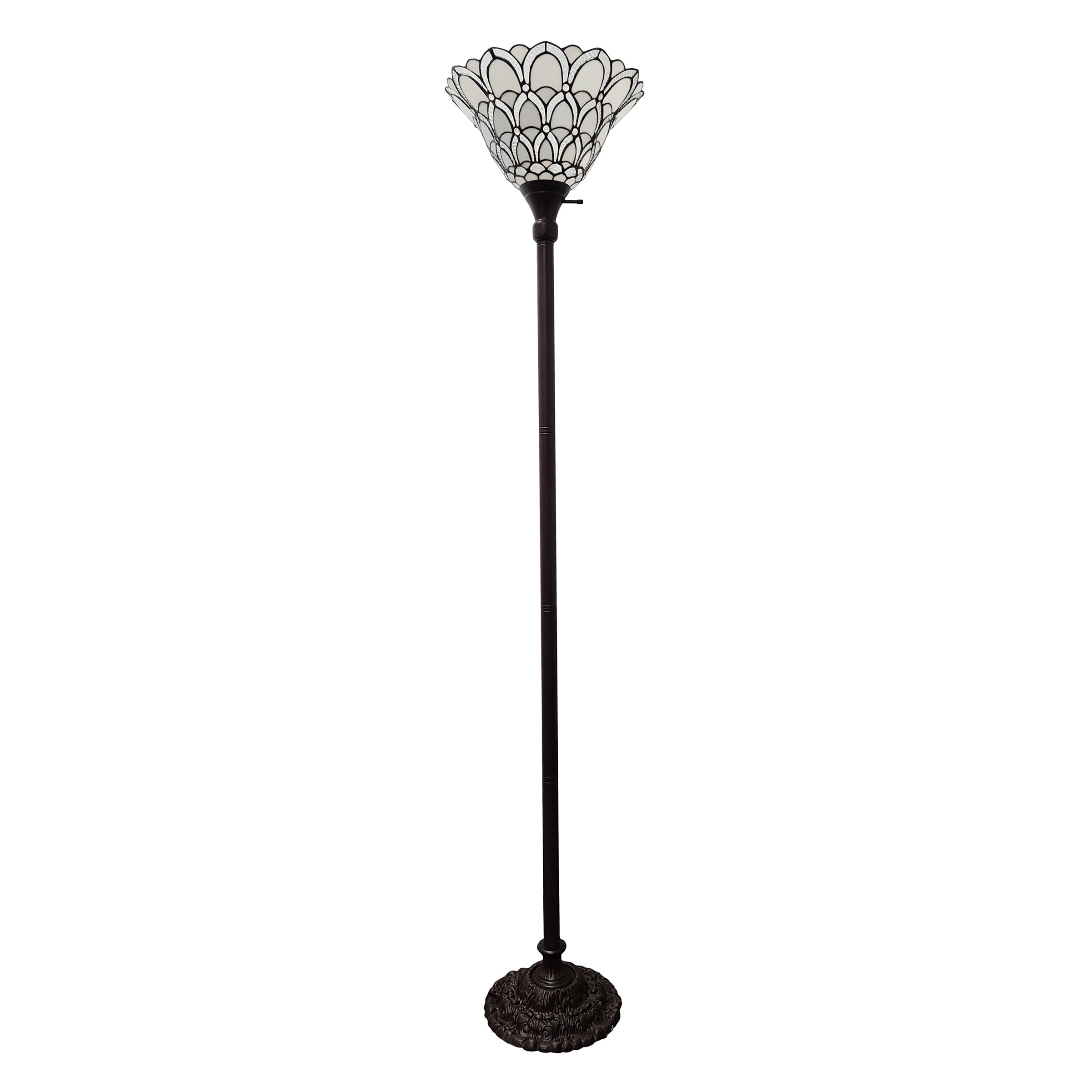 Amora Tiffany Floor Lamp Torchiere - 69
