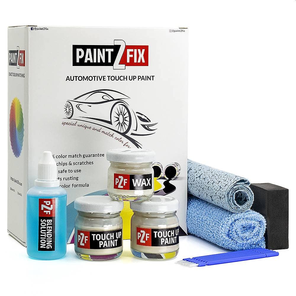 PAINT2FIX Hyundai Touch Up Paint - Light Gray LG | White | Scratch & Chip Repair Kit (Bronze Pack) - Perfect for Car Door Dings, Bumper Scratches & Minor Paint Damage